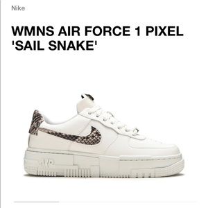 BRAND NEW NIKE AF1 Pixel SE